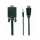 Kabel komputerowy GEMBIRD Adapter GEMBIRD A-HDMI-VGA-03-6 (HDMI M - D-Sub (VGA), Jack stereo 3,5 mm M; 1,8m; kolor czarny)